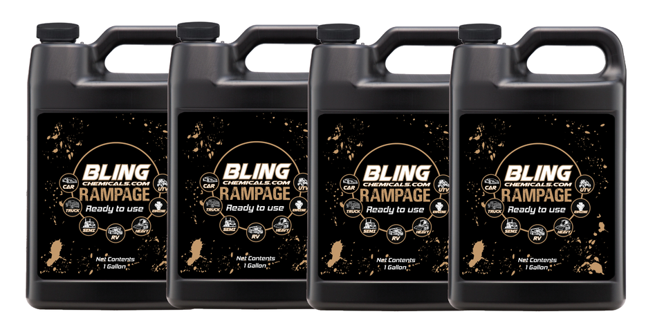 Rampage One-step car and truck wash polish safe – Bling Chemicals