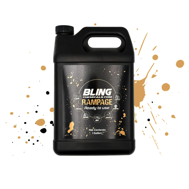 Rampage One-step car and truck wash polish safe – Bling Chemicals